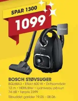Punkt1 BOSCH STØVSUGER tilbud