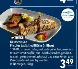 Citti THEKE Deutsche See Frisches Lachsfilet BBQ in Grillhaut tilbud