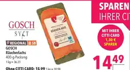 Citti GOSCH SYCT Räucherlachs tilbud