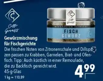 Citti Gewürzmischung für Fischgerichte tilbud
