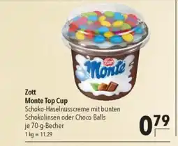 Zott Schoko-Haselnuss creme mit bunten