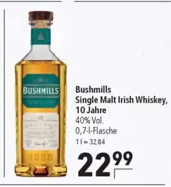 Citti Bushmills Single Malt Irish Whiskey, tilbud
