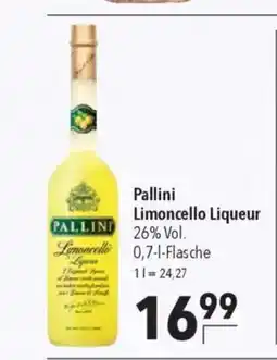 Citti Pallini Limoncello Liqueur tilbud