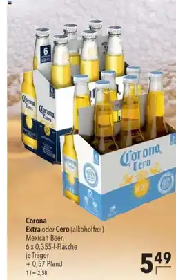 Citti Corona Extra oder Cero (alkoholfrei) tilbud