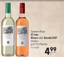 Citti Spanien-Rioja El Coto Blanco oder Rosado DOP trocken tilbud