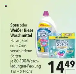 Citti Spee oder Weißer Riese Waschmittel tilbud