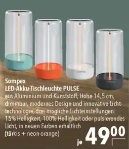 Citti Sompex LED-Akku-Tischleuchte PULSE tilbud