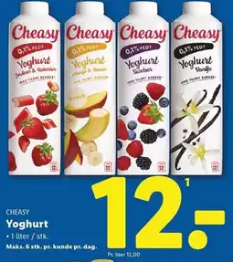 Lidl CHEASY Yoghurt tilbud