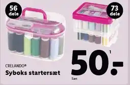 Lidl CRELANDO Syboks startersæt tilbud