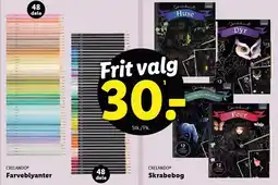 Lidl CRELANDO Farveblyanter eller Skrabebog tilbud