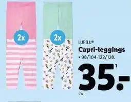 Lidl LUPILU Capri-leggings tilbud
