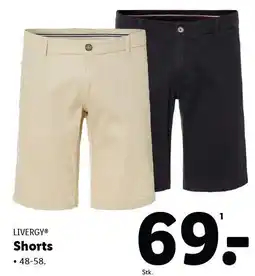 Lidl LIVERGY Shorts tilbud