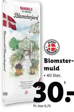 Lidl Blomstermuld tilbud