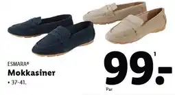 Lidl ESMARA Mokkasiner tilbud