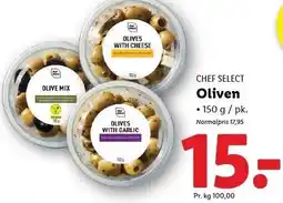 Lidl CHEF SELECT Oliven tilbud