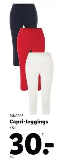Lidl ESMARA Capri-leggings tilbud