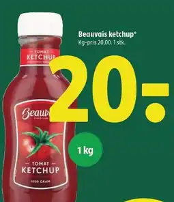 Coop 365 Beauvais ketchup tilbud