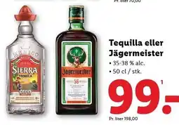Lidl Tequila eller Jägermeister tilbud