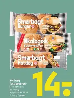 Coop 365 Kohberg fastfoodbrød tilbud