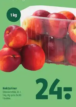 Coop 365 Nektariner tilbud