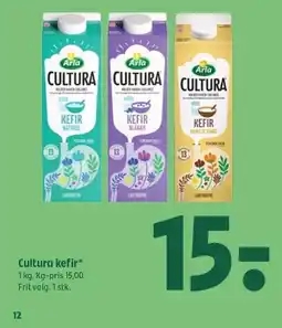 Coop 365 Cultura kefir tilbud