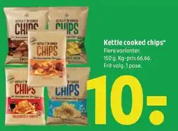 Coop 365 Kettle cooked chips tilbud