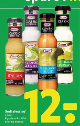 Coop 365 Kraft dressing tilbud