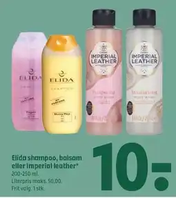 Coop 365 Elida shampoo, balsam eller Imperial leather tilbud