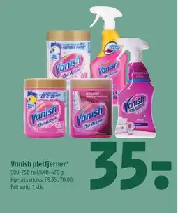 Coop 365 Vanish pletfjerner tilbud