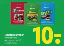 Coop 365 Carletti skumslik tilbud