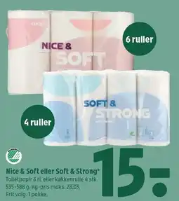 Coop 365 COOP Nice & Soft eller Soft & Strong tilbud