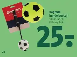 Coop 365 Dogman hundelegetøj tilbud