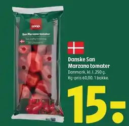 Coop 365 Danske San Marzano tomater tilbud