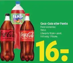 Coop 365 Coca-Cola eller Fanta tilbud