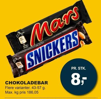 Let-Køb Chokoladebar tilbud