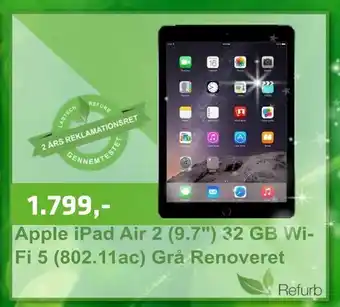 LabTech Data Apple iPad Air 2 tilbud