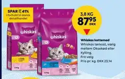 BorderShop Whiskas kattemad tilbud