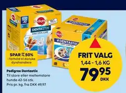 BorderShop Pedigree Dentastix tilbud