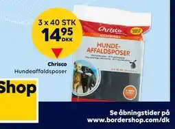 BorderShop Chrisco tilbud