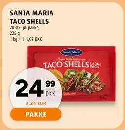 Scandinavian Park SANTA MARIA TACO SHELLS tilbud