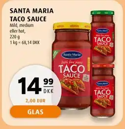 Scandinavian Park SANTA MARIA TACO SAUCE tilbud