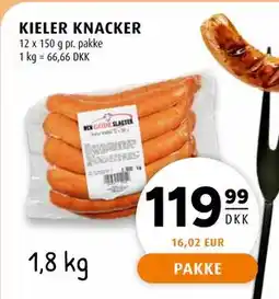 Scandinavian Park KIELER KNACKER tilbud