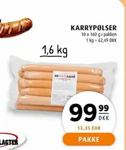Scandinavian Park KARRYPØLSER tilbud