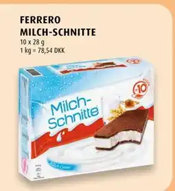 Scandinavian Park FERRERO MILCH-SCHNITTE tilbud