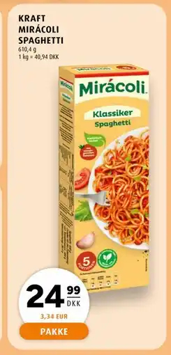 Scandinavian Park KRAFT MIRÁCOLI SPAGHETTI tilbud