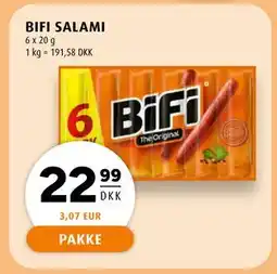 Scandinavian Park BIFI SALAMI tilbud
