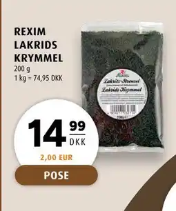 Scandinavian Park REXIM LAKRIDS KRYMMEL tilbud