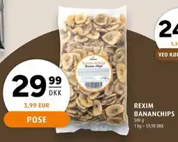 Scandinavian Park REXIM BANANCHIPS tilbud