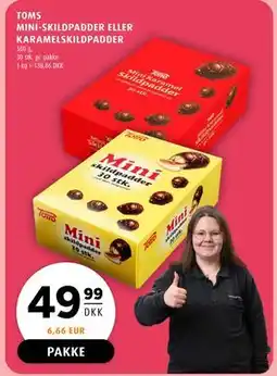 Scandinavian Park TOMS MINI-SKILDPADDER ELLER KARAMELSKILDPADDER tilbud