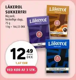 Scandinavian Park LÄKEROL SUKKERFRI tilbud